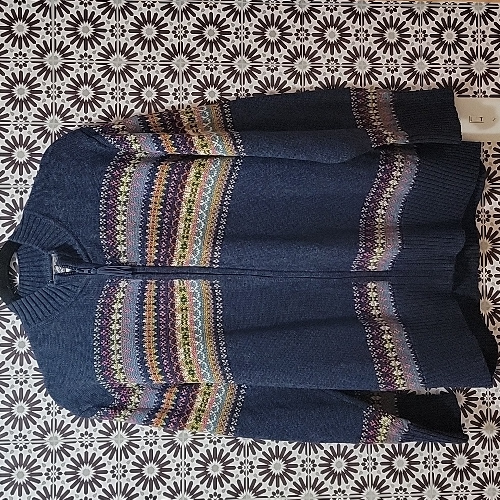 Zip Down Sweater